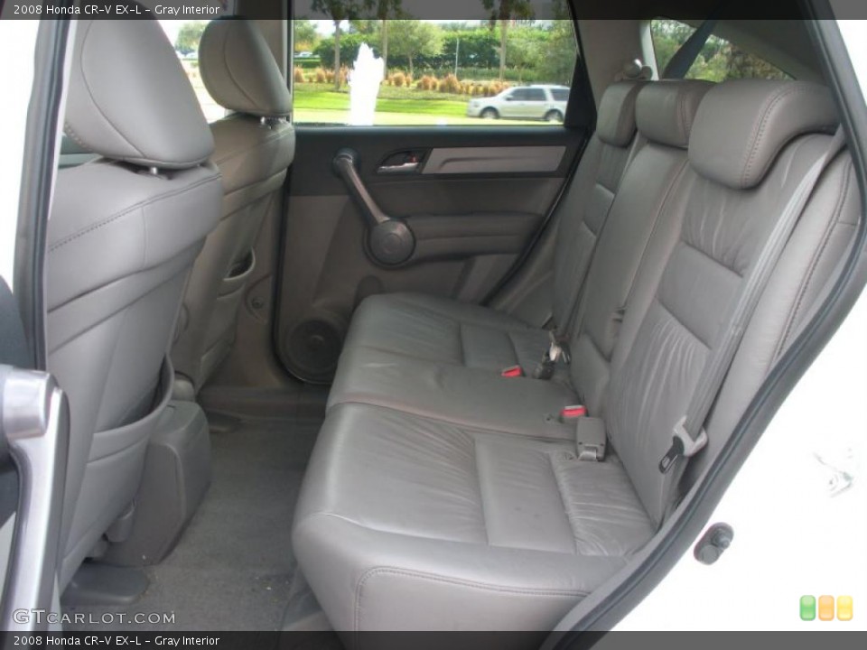 Gray Interior Photo for the 2008 Honda CR-V EX-L #41332903