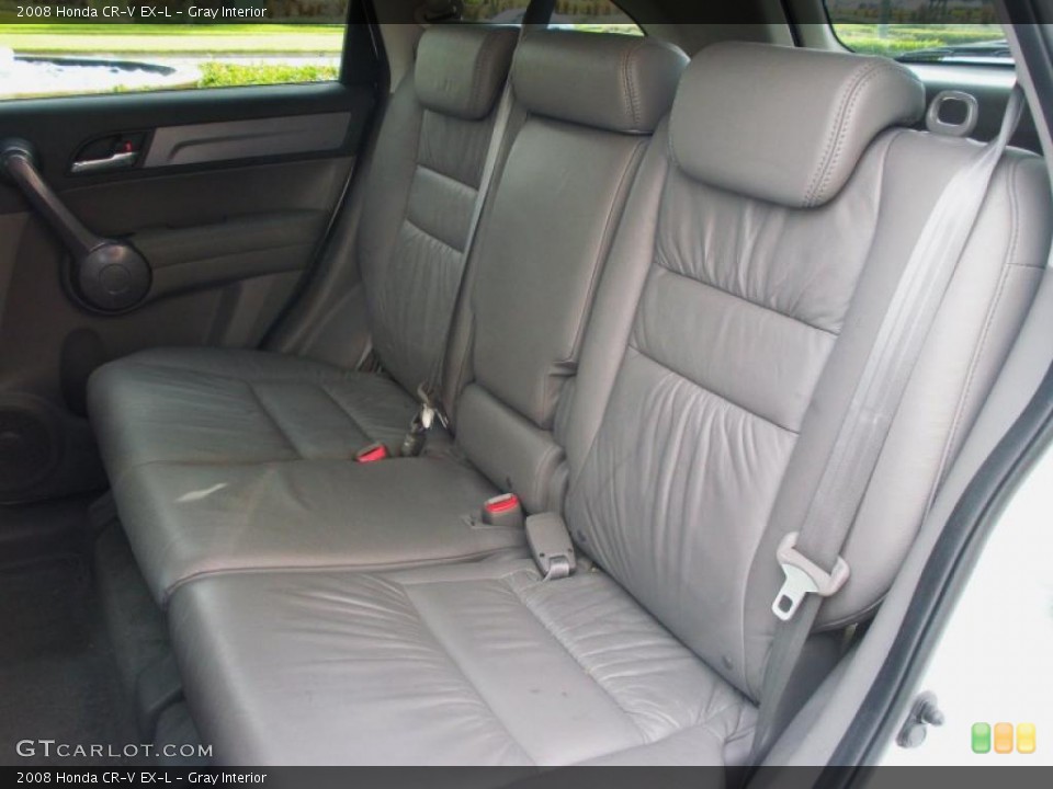 Gray Interior Photo for the 2008 Honda CR-V EX-L #41332907