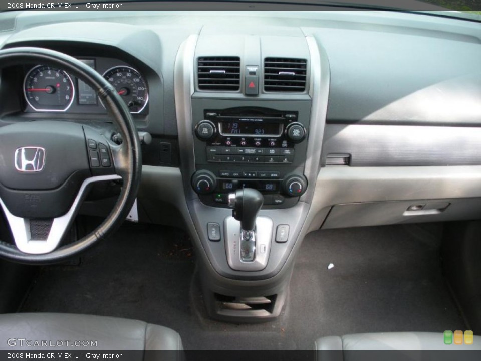 Gray Interior Dashboard for the 2008 Honda CR-V EX-L #41332923