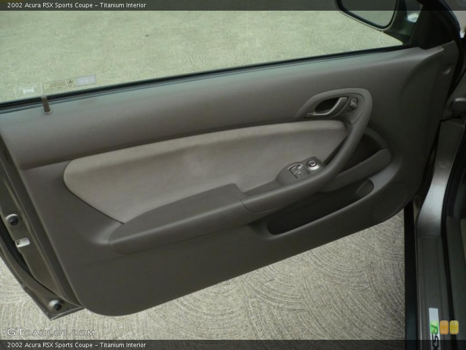 Titanium Interior Door Panel for the 2002 Acura RSX Sports Coupe #41333596