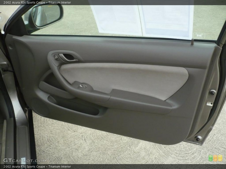 Titanium Interior Door Panel for the 2002 Acura RSX Sports Coupe #41333659