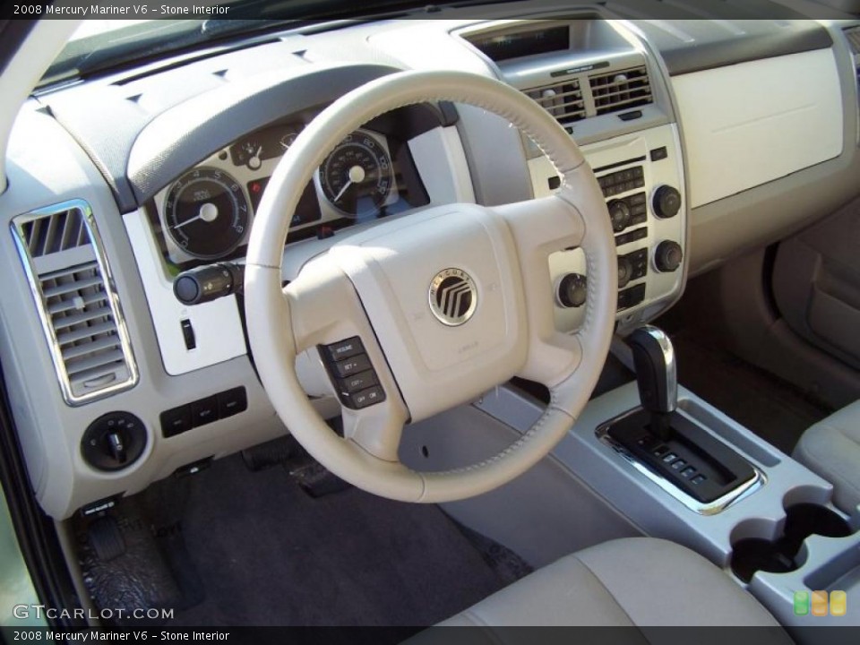 Stone Interior Prime Interior for the 2008 Mercury Mariner V6 #41334047