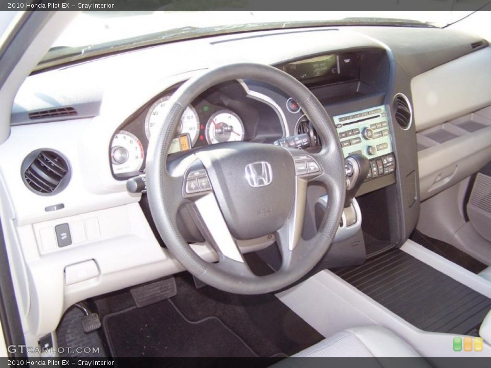 Gray Interior Prime Interior for the 2010 Honda Pilot EX #41334519
