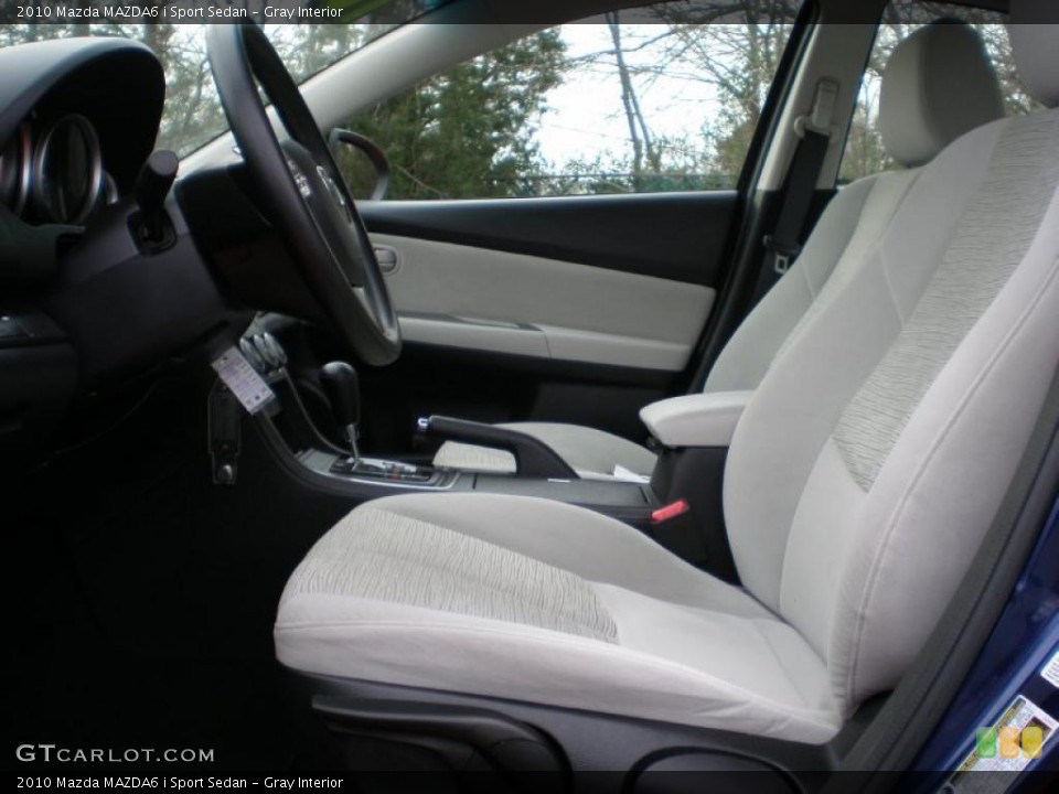 Gray Interior Photo for the 2010 Mazda MAZDA6 i Sport Sedan #41335699