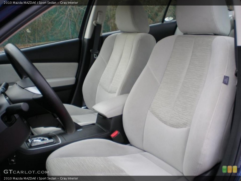 Gray Interior Photo for the 2010 Mazda MAZDA6 i Sport Sedan #41335711
