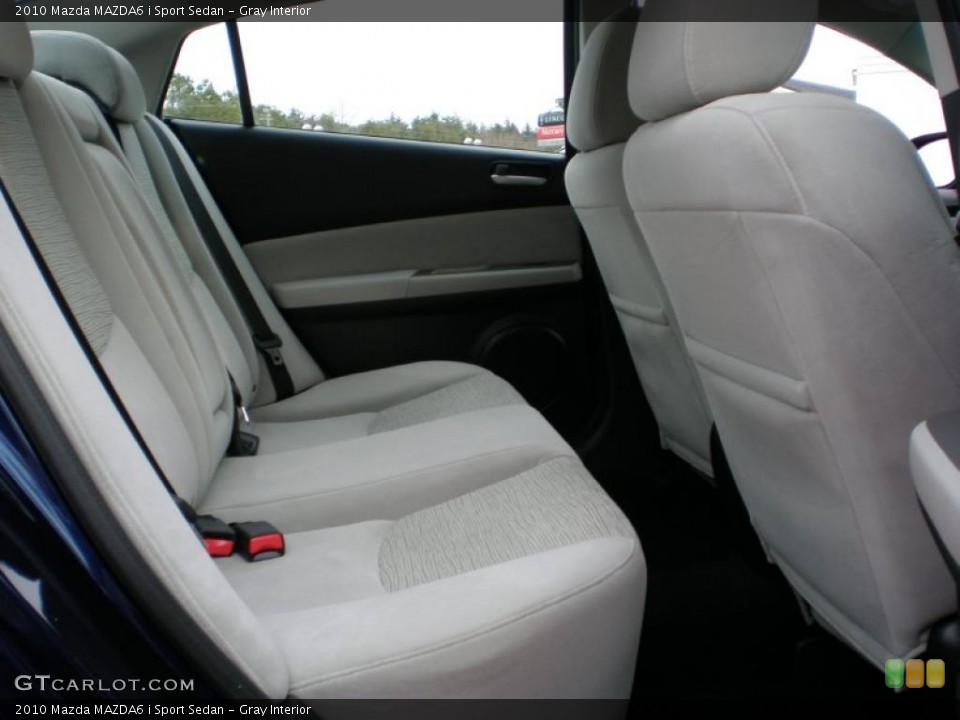 Gray Interior Photo for the 2010 Mazda MAZDA6 i Sport Sedan #41335855