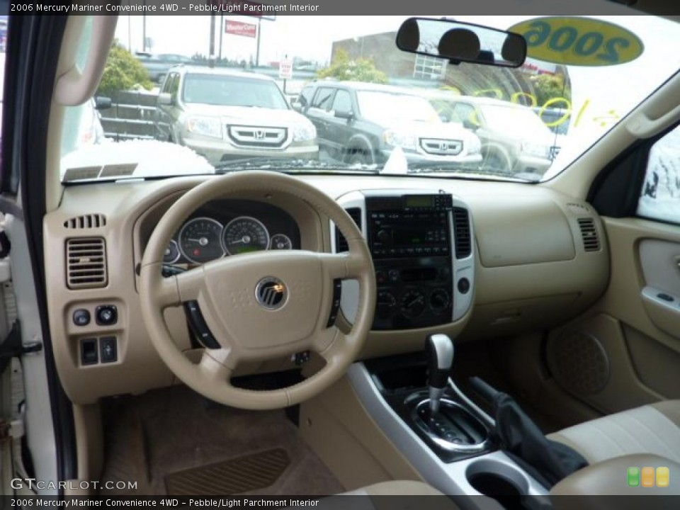 Pebble/Light Parchment Interior Prime Interior for the 2006 Mercury Mariner Convenience 4WD #41338219