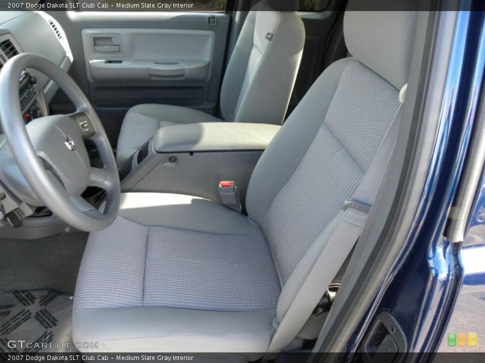 Medium Slate Gray Interior Photo for the 2007 Dodge Dakota SLT Club Cab #41338635