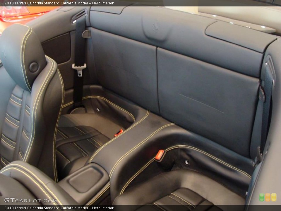 Nero Interior Photo for the 2010 Ferrari California  #41338891