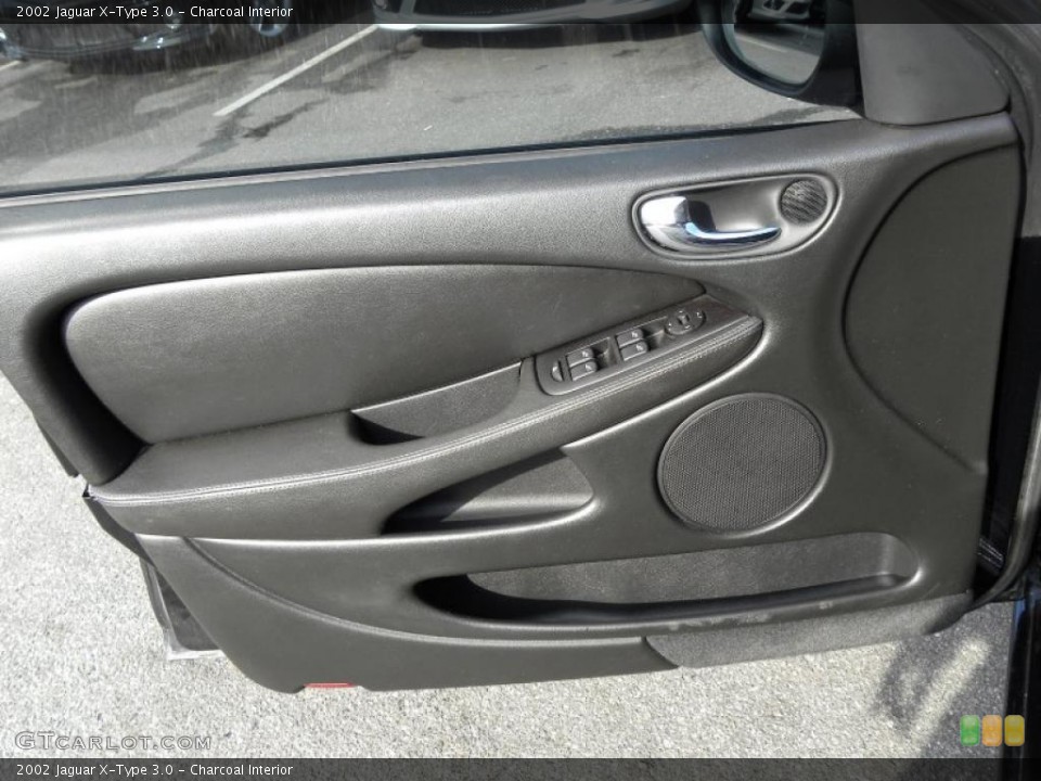 Charcoal Interior Door Panel for the 2002 Jaguar X-Type 3.0 #41339063