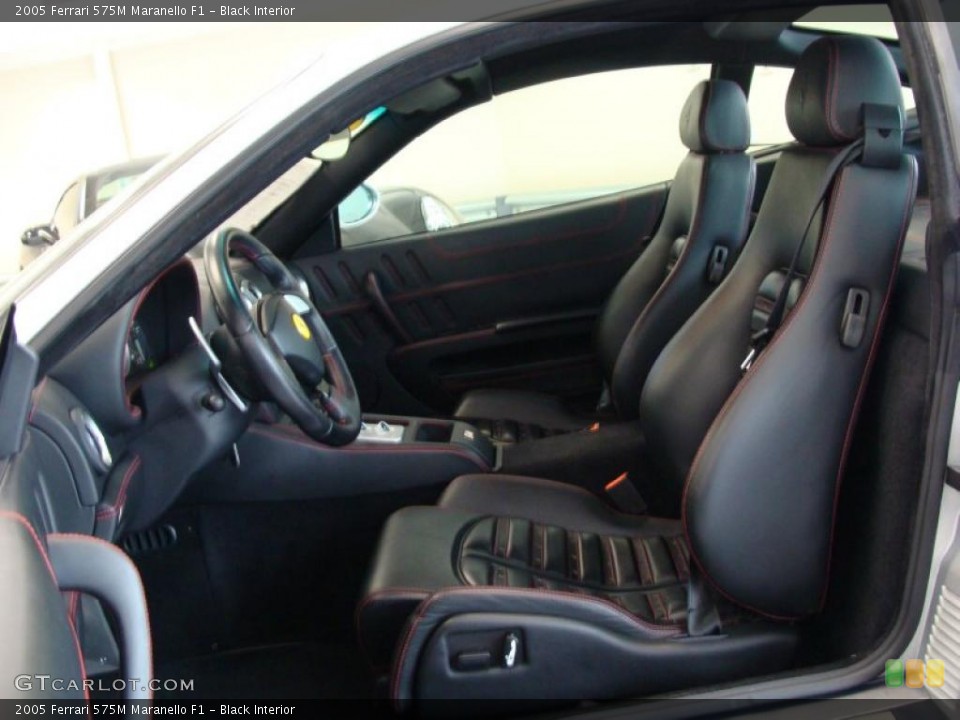 Black Interior Photo for the 2005 Ferrari 575M Maranello F1 #41339156