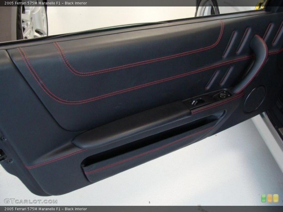 Black Interior Door Panel for the 2005 Ferrari 575M Maranello F1 #41339188
