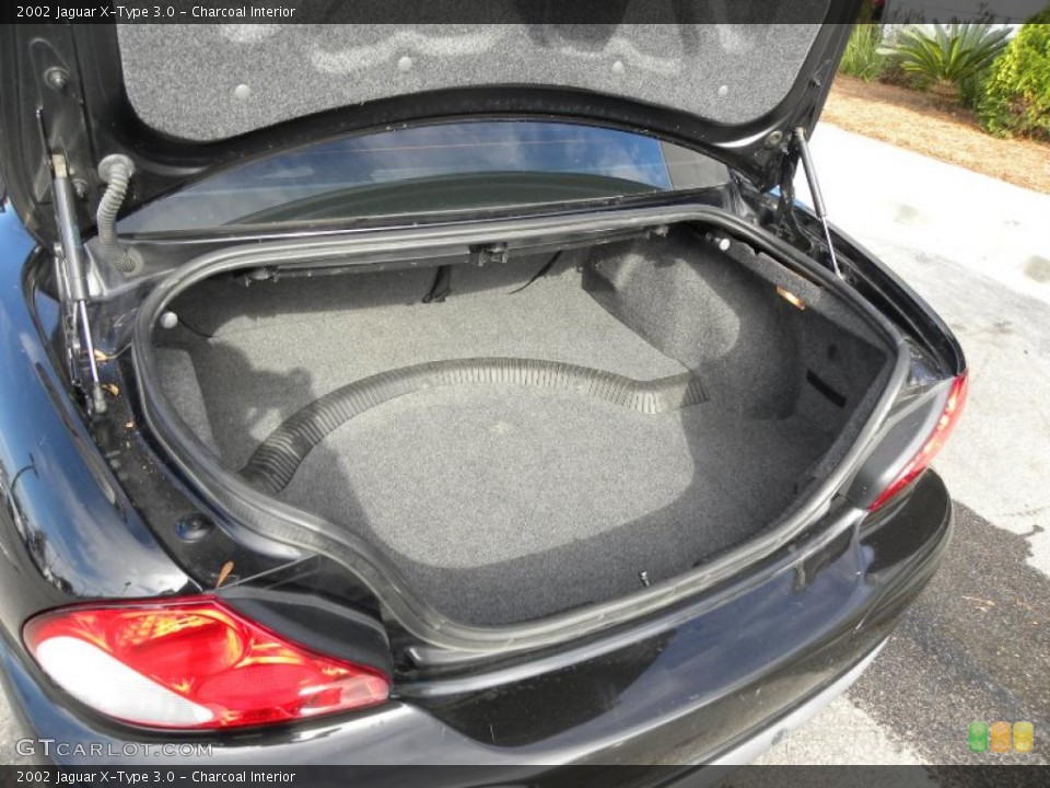 Charcoal Interior Trunk for the 2002 Jaguar X-Type 3.0 #41339216