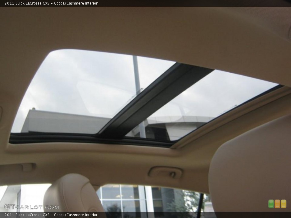 Cocoa/Cashmere Interior Sunroof for the 2011 Buick LaCrosse CXS #41342234