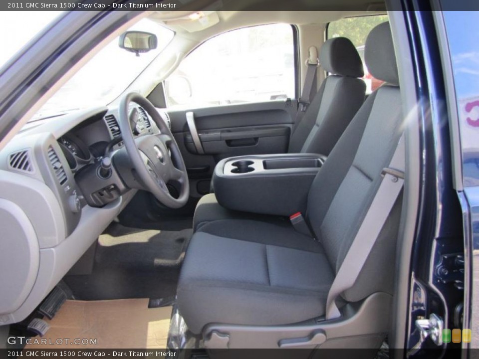 Dark Titanium Interior Photo for the 2011 GMC Sierra 1500 Crew Cab #41342243