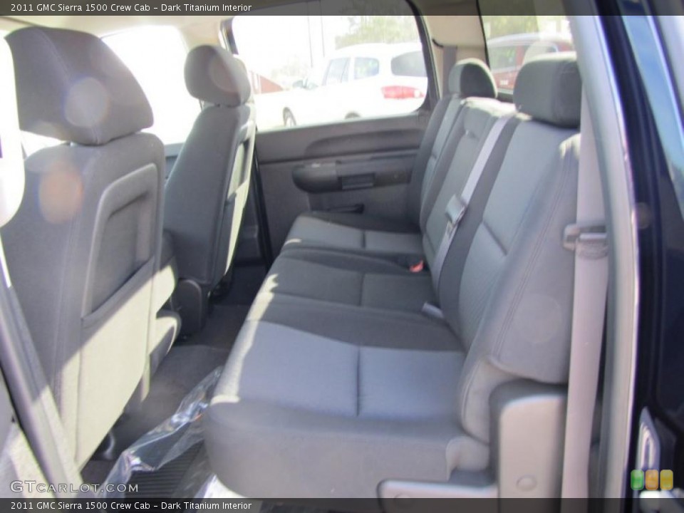 Dark Titanium Interior Photo for the 2011 GMC Sierra 1500 Crew Cab #41342259