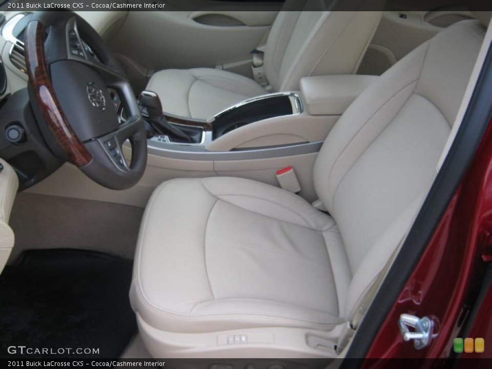 Cocoa/Cashmere Interior Photo for the 2011 Buick LaCrosse CXS #41342263
