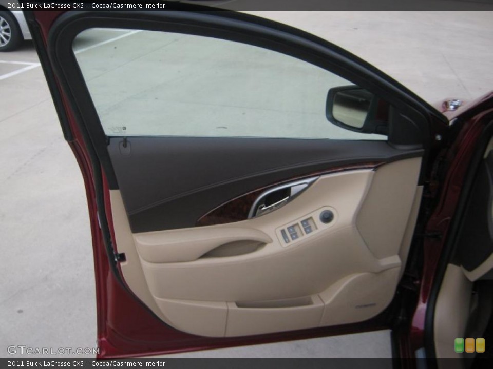 Cocoa/Cashmere Interior Door Panel for the 2011 Buick LaCrosse CXS #41342307