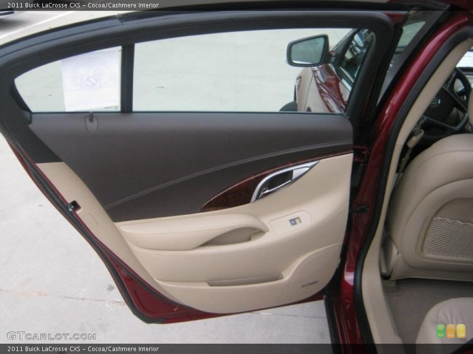 Cocoa/Cashmere Interior Door Panel for the 2011 Buick LaCrosse CXS #41342335