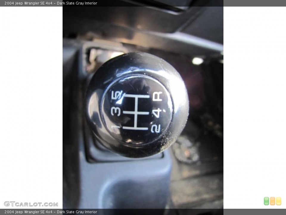 Dark Slate Gray Interior Transmission for the 2004 Jeep Wrangler SE 4x4 #41342763