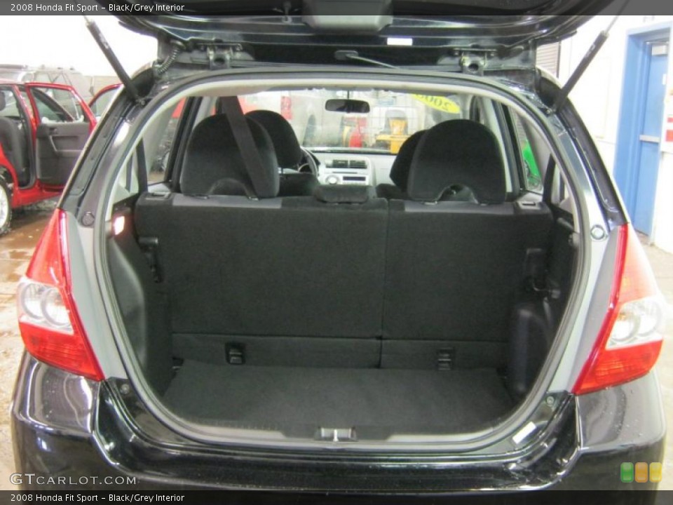 Black/Grey Interior Trunk for the 2008 Honda Fit Sport #41342883