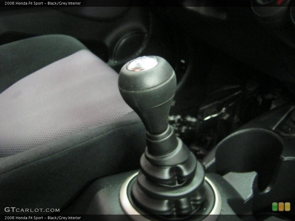 Black/Grey Interior Transmission for the 2008 Honda Fit Sport #41342923