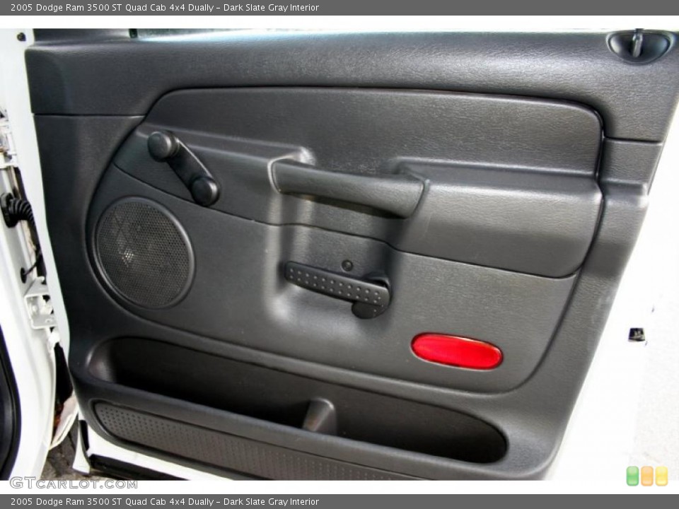 Dark Slate Gray Interior Door Panel for the 2005 Dodge Ram 3500 ST Quad Cab 4x4 Dually #41343239