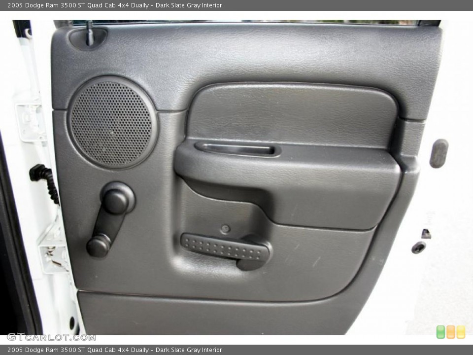 Dark Slate Gray Interior Door Panel for the 2005 Dodge Ram 3500 ST Quad Cab 4x4 Dually #41343259