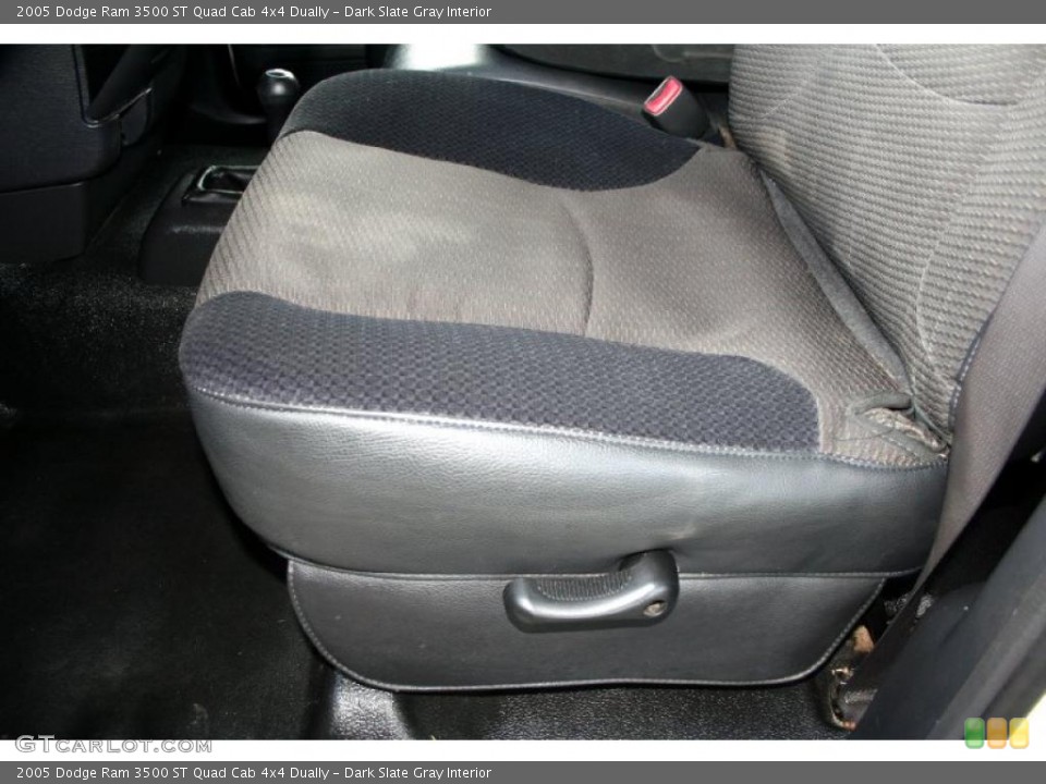 Dark Slate Gray Interior Photo for the 2005 Dodge Ram 3500 ST Quad Cab 4x4 Dually #41343339
