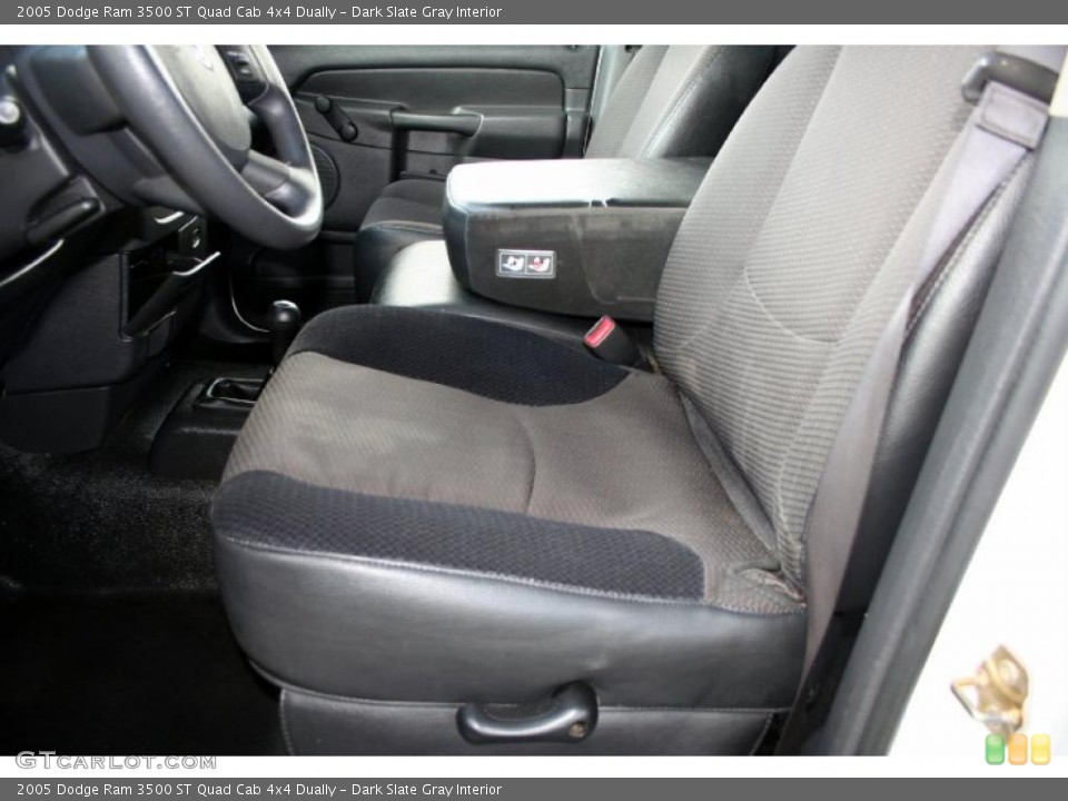 Dark Slate Gray Interior Photo for the 2005 Dodge Ram 3500 ST Quad Cab 4x4 Dually #41343403
