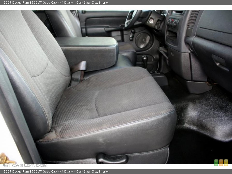 Dark Slate Gray Interior Photo for the 2005 Dodge Ram 3500 ST Quad Cab 4x4 Dually #41343419