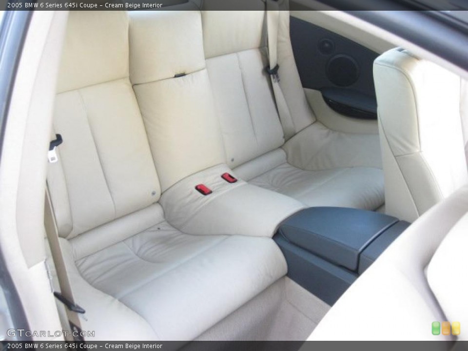 Cream Beige Interior Photo for the 2005 BMW 6 Series 645i Coupe #41344083