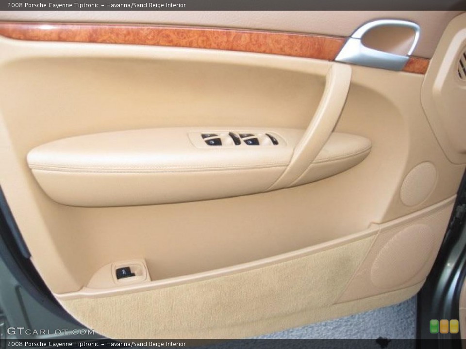 Havanna/Sand Beige Interior Door Panel for the 2008 Porsche Cayenne Tiptronic #41345099