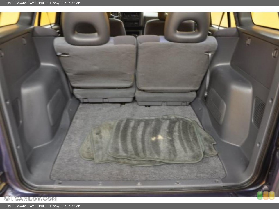 Gray/Blue Interior Trunk for the 1996 Toyota RAV4 4WD #41348867