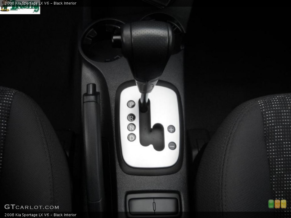 Black Interior Transmission for the 2008 Kia Sportage LX V6 #41349311