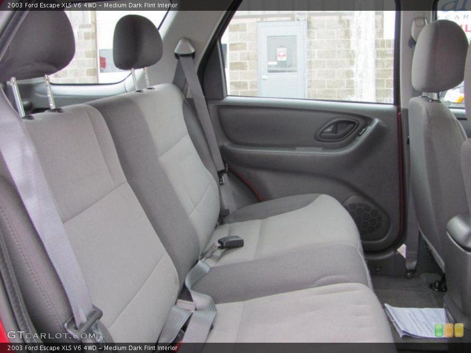 Medium Dark Flint Interior Photo for the 2003 Ford Escape XLS V6 4WD #41353587