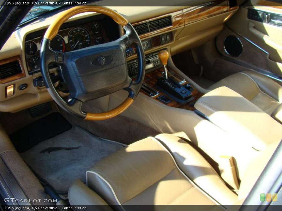 Coffee Interior Prime Interior for the 1996 Jaguar XJ XJS Convertible #41353619