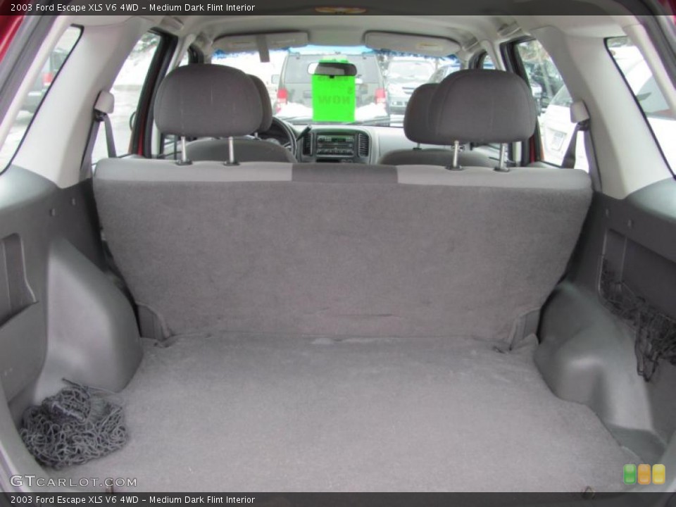 Medium Dark Flint Interior Trunk for the 2003 Ford Escape XLS V6 4WD #41353631