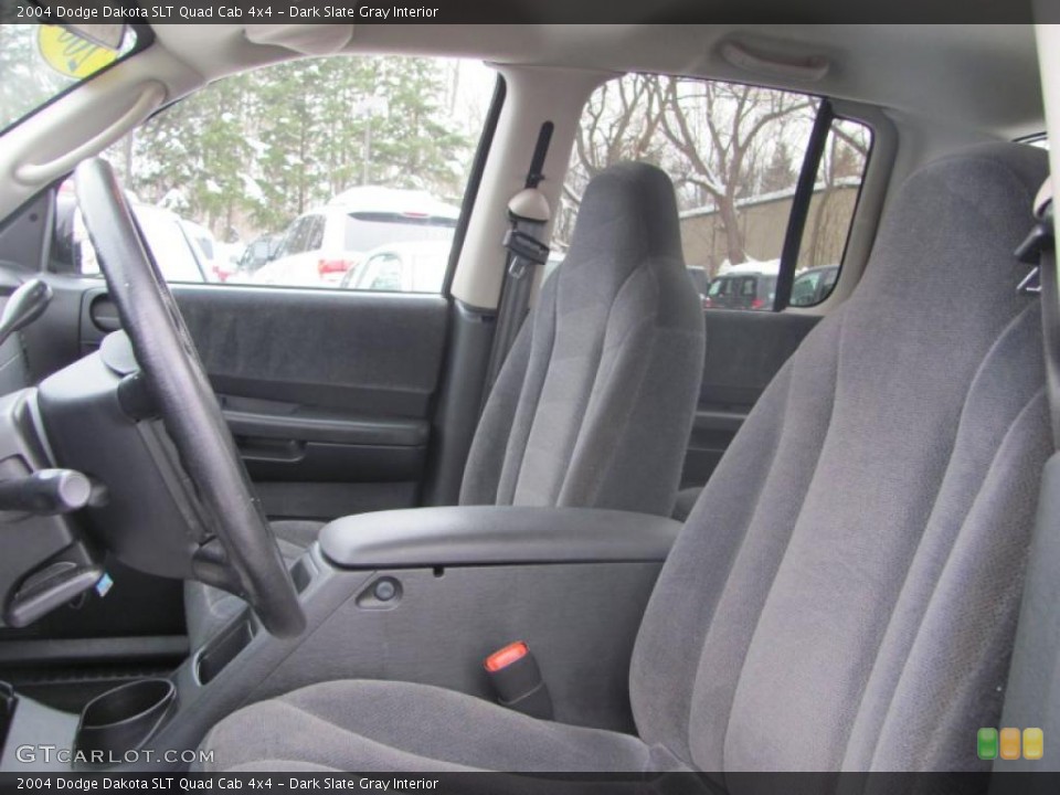 Dark Slate Gray Interior Photo for the 2004 Dodge Dakota SLT Quad Cab 4x4 #41353791