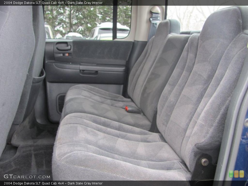 Dark Slate Gray Interior Photo for the 2004 Dodge Dakota SLT Quad Cab 4x4 #41353827