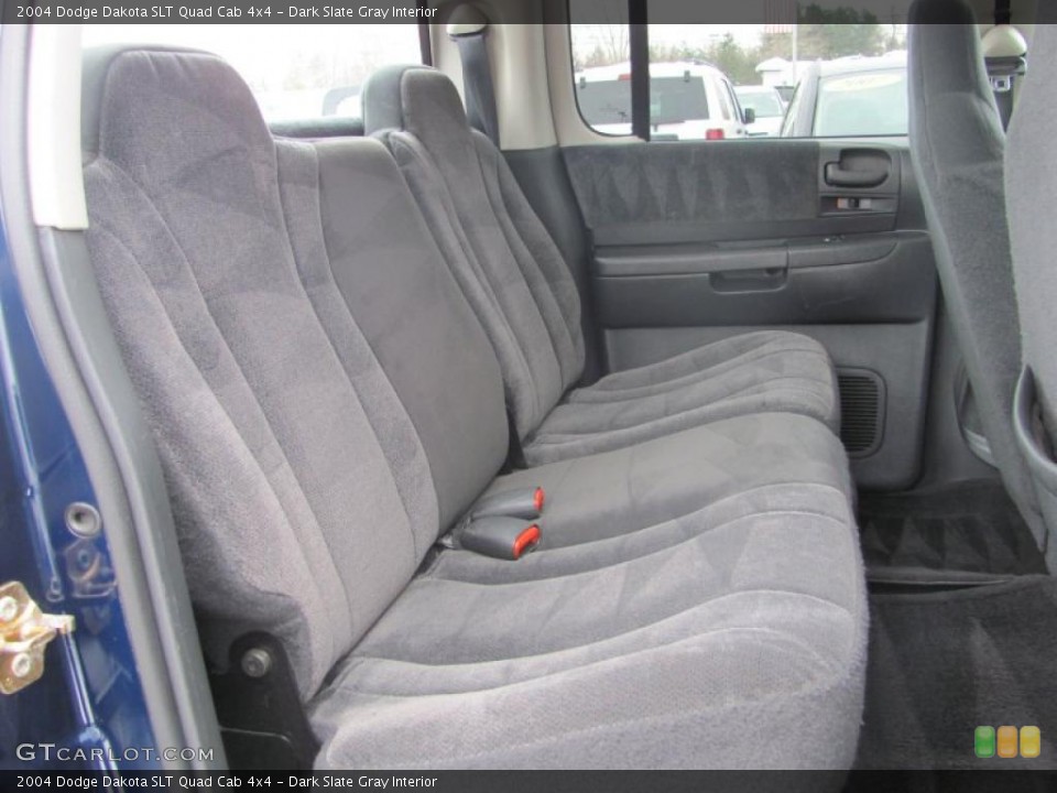 Dark Slate Gray Interior Photo for the 2004 Dodge Dakota SLT Quad Cab 4x4 #41353915