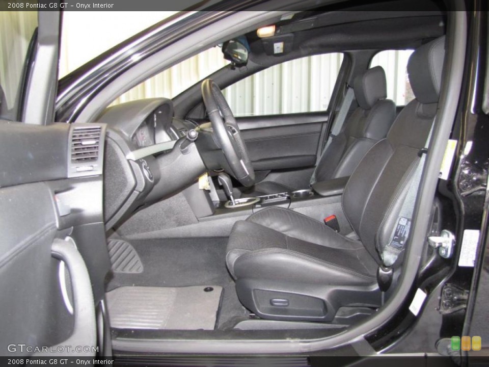 Onyx Interior Photo for the 2008 Pontiac G8 GT #41354119