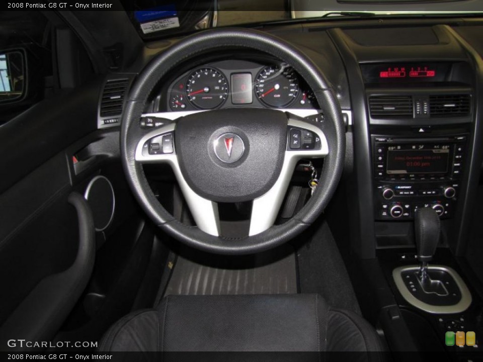Onyx Interior Steering Wheel for the 2008 Pontiac G8 GT #41354207