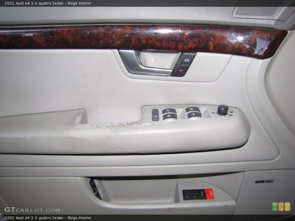 Beige Interior Door Panel for the 2002 Audi A4 3.0 quattro Sedan #41355071