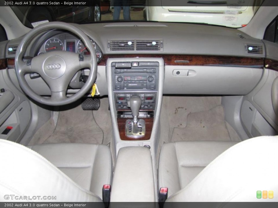 Beige Interior Prime Interior for the 2002 Audi A4 3.0 quattro Sedan #41355087