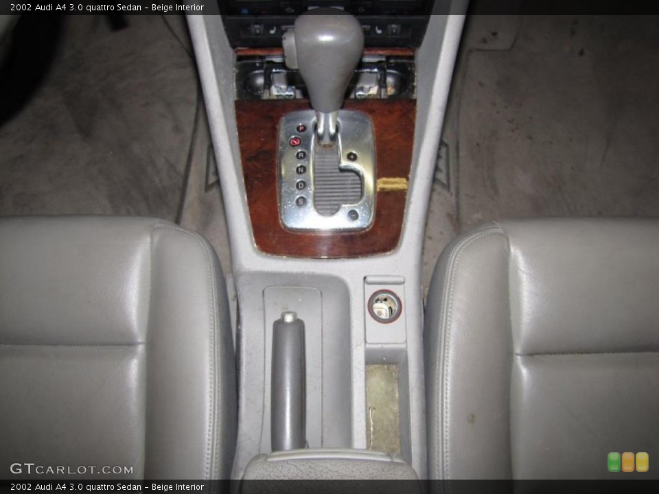 Beige Interior Transmission for the 2002 Audi A4 3.0 quattro Sedan #41355131