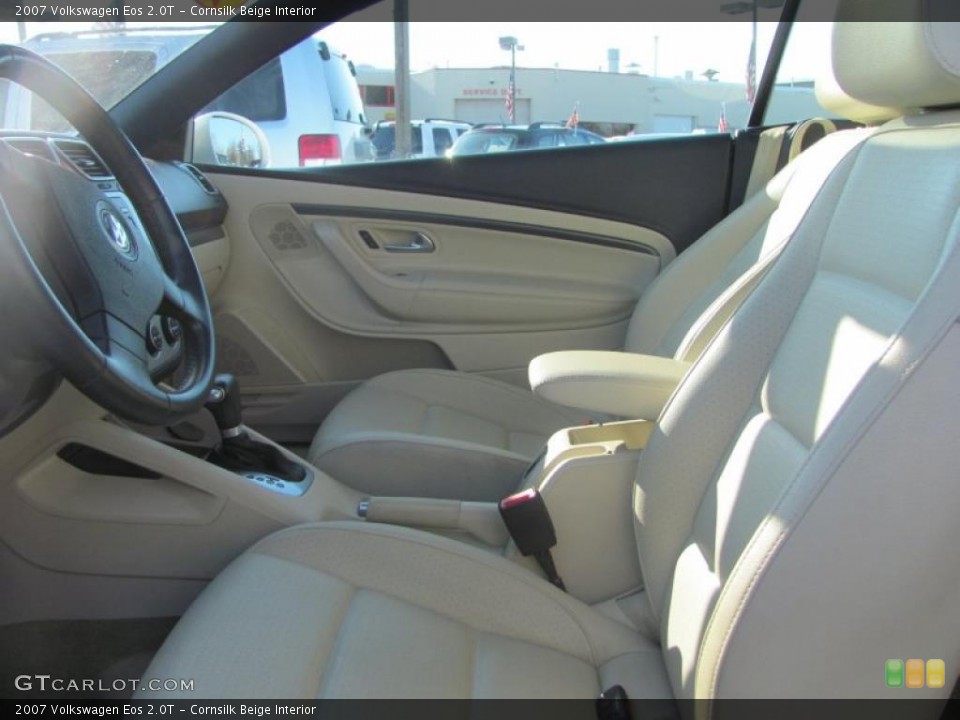 Cornsilk Beige Interior Photo for the 2007 Volkswagen Eos 2.0T #41355571