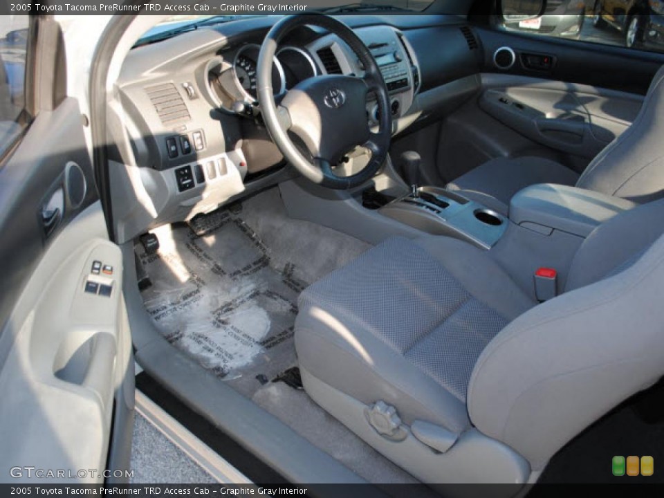 Graphite Gray Interior Prime Interior for the 2005 Toyota Tacoma PreRunner TRD Access Cab #41356131