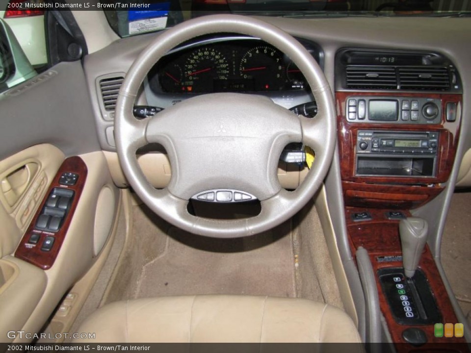 Brown/Tan Interior Dashboard for the 2002 Mitsubishi Diamante LS #41356391