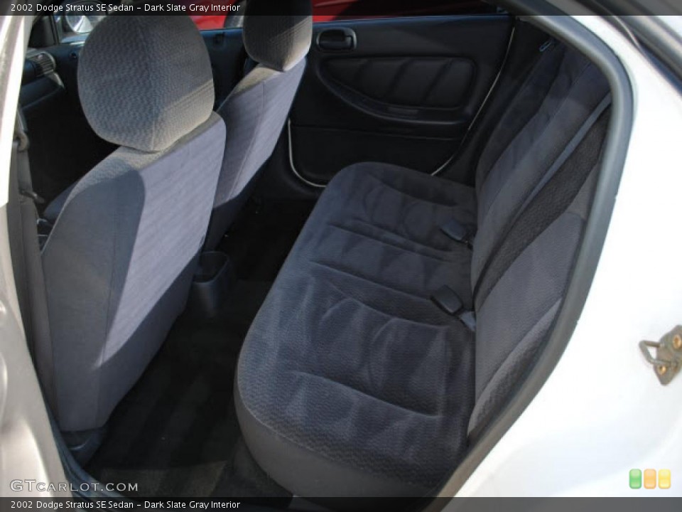 Dark Slate Gray Interior Photo for the 2002 Dodge Stratus SE Sedan #41357211